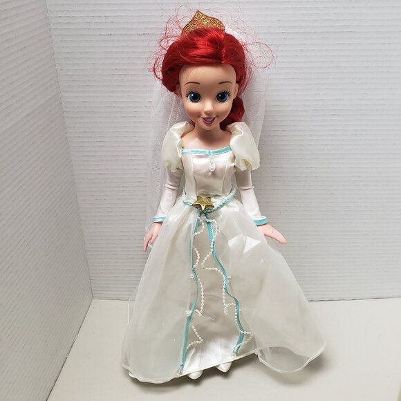 Disney The Little Mermaid Special Edition Royal Wedding Doll 15" 2006 - Picture 1 of 6